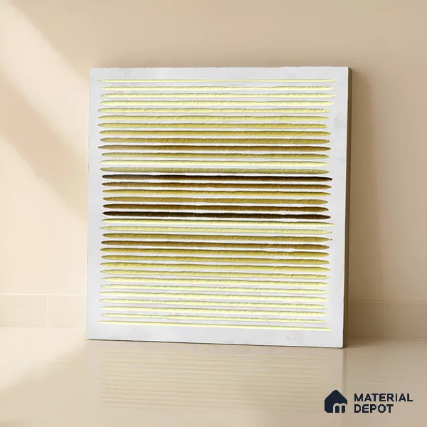 Highlighter Wall Tile TL 07240 Carvino 8001 GLM (Gold) 1 ft x 1 ft Ceramic Matte Finish - 9 mm | Suitable For Kitchen & Bathroom | 2 mm Spacer is Mandatory